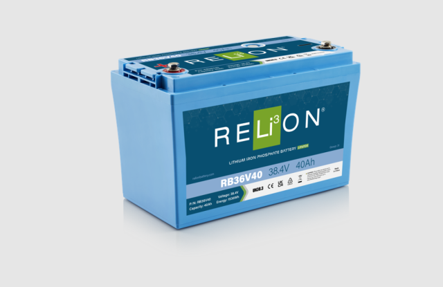 Relion Battery Debuts a New 36V Lithium Battery