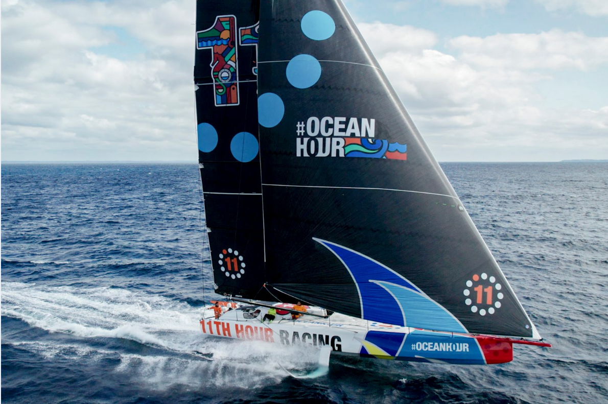 L'arte incontra l'oceano sul nuovo Imoca 60 di 11th Hour Racing Team