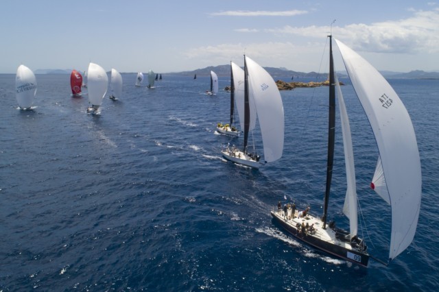Slow but close racing offshore at the start of the 2022 ORC World Championship