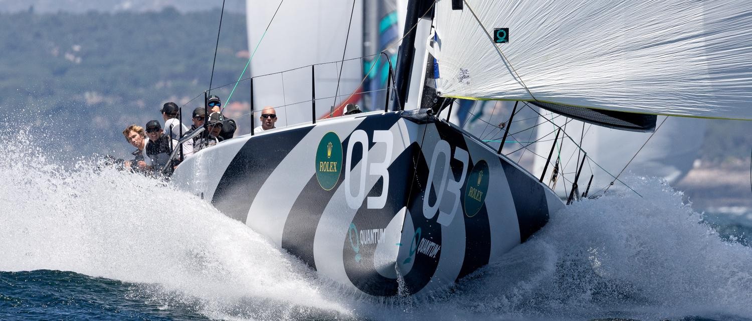 Vintage Champagne on Day 1 of Rolex TP52 World Championship
