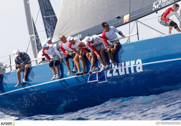 Azzurra has the best chance of capturing the 52 Super Series' victory