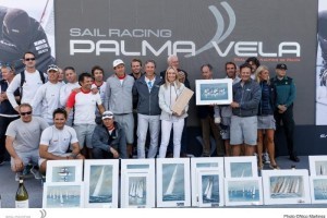 TP52 podium at PalmaVela 2018