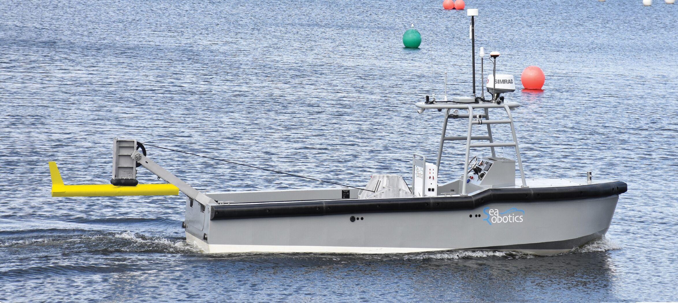 Torqeedo: new SeaRobotics hybrid-electric autonomous research boat