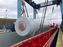 CDK Technologies Lorient - Delivery of the new autoclave, a unique tool in Brittany