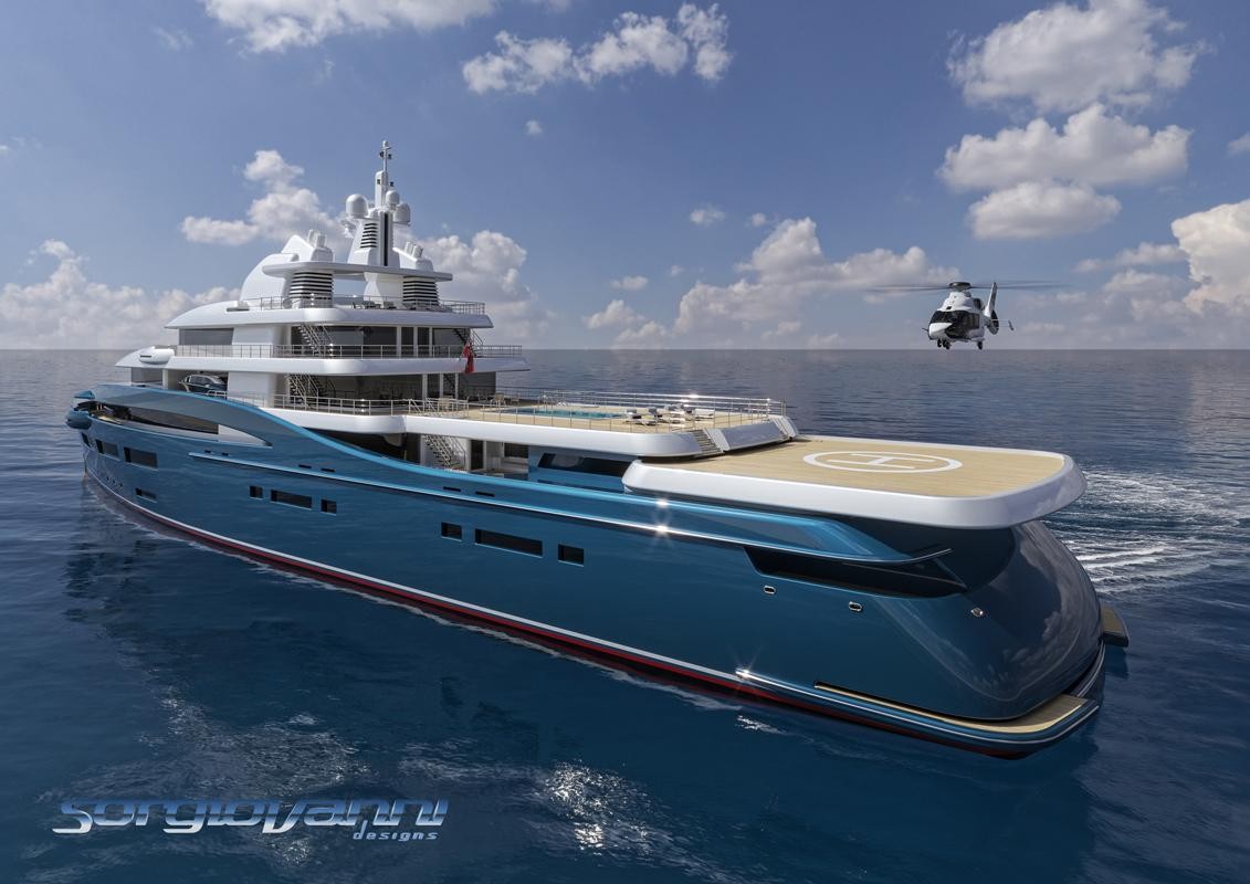 Sorgiovanni - Introducing the new 99M Exploration Yacht, Frontier