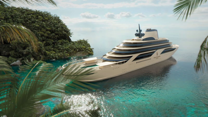 Tillberg Design of Sweden designed first 207m yacht liner for Four Seasons with delivery in 2025