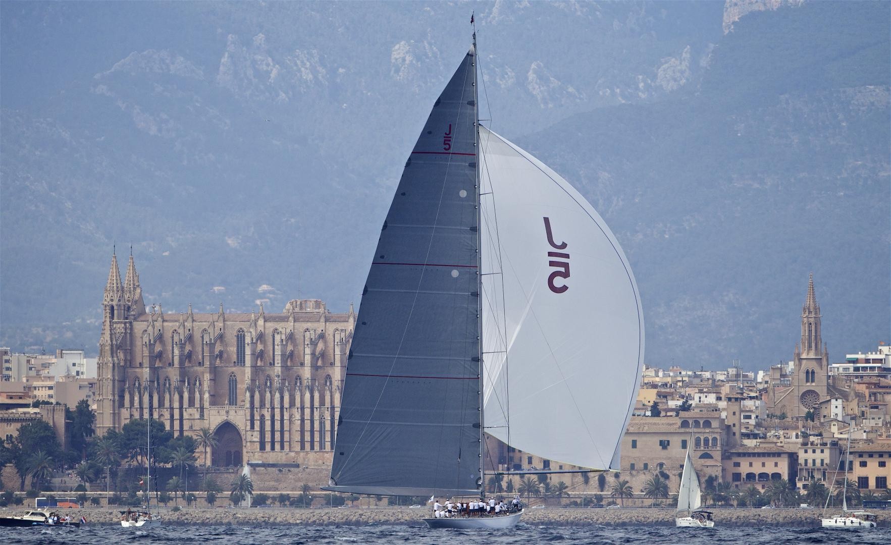 Velsheda, Topaz and Ranger will join the Superyacht Cup Palma in 2022