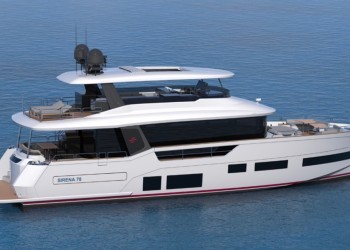 New Sirena 78 at 2022 Cannes Yachting Festival