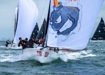 Sporty conditions liven up Bacardi Winter Series event 2