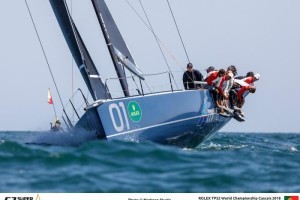 Azzurra stays in the game at the Rolex TP52 Worlds Championship