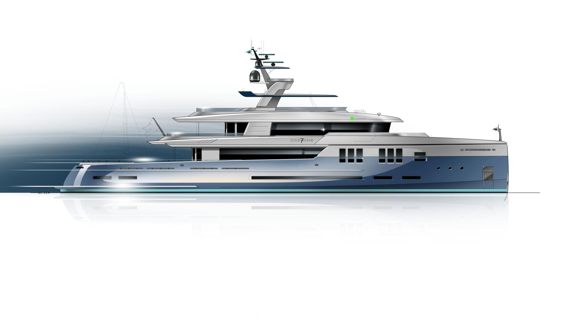 Ultra-efficient hybrid explorer yacht design unveiled