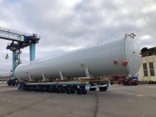 CDK Technologies Lorient - Delivery of the new autoclave, a unique tool in Brittany