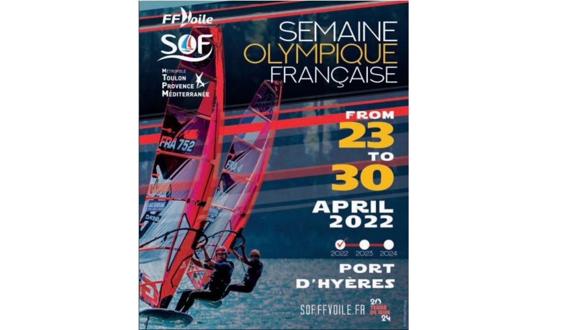 The 53rd Semaine Olympique Française de Hyères is back