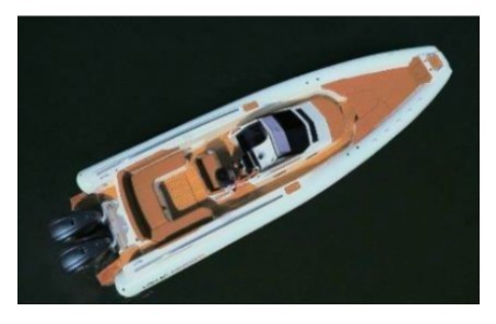 Barca a motore monoscafo l Dimensioni : L10,60 m e l3,51 m l Cantiere in Italia