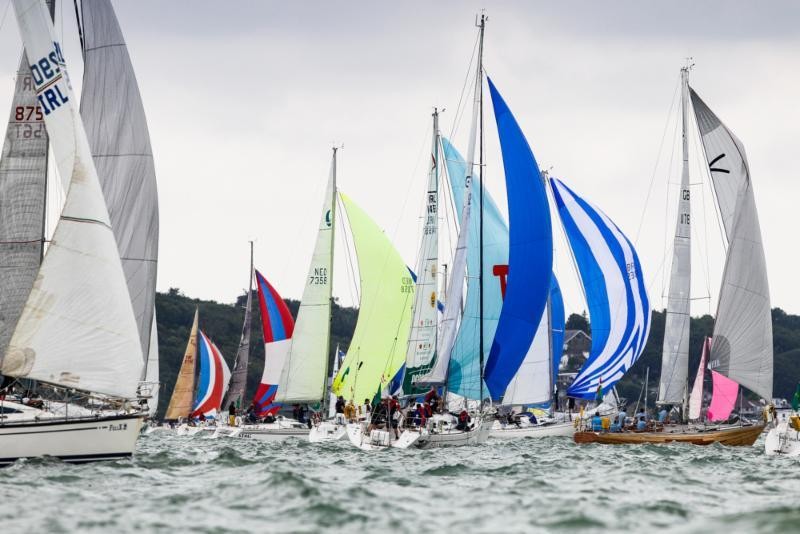 The colourful start of the largest class IRC Four 