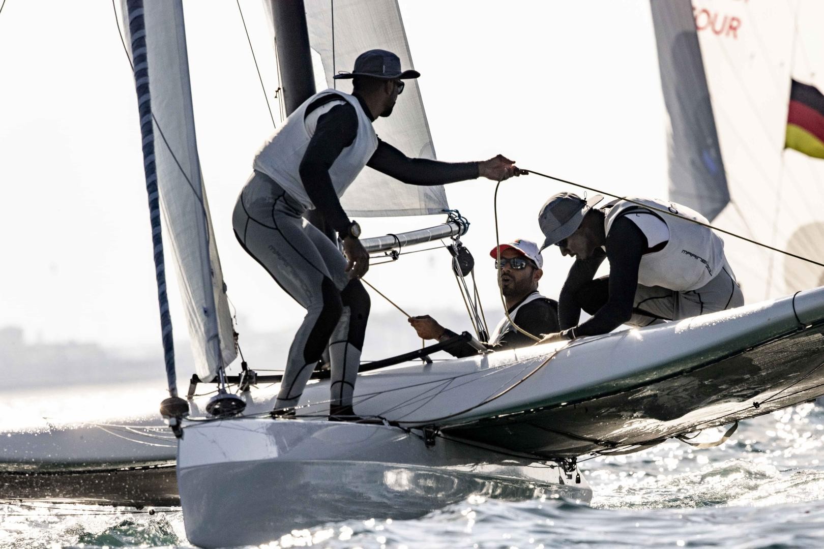 Team France enjoys a strong start to Sailing Arabia, The Tour 2021