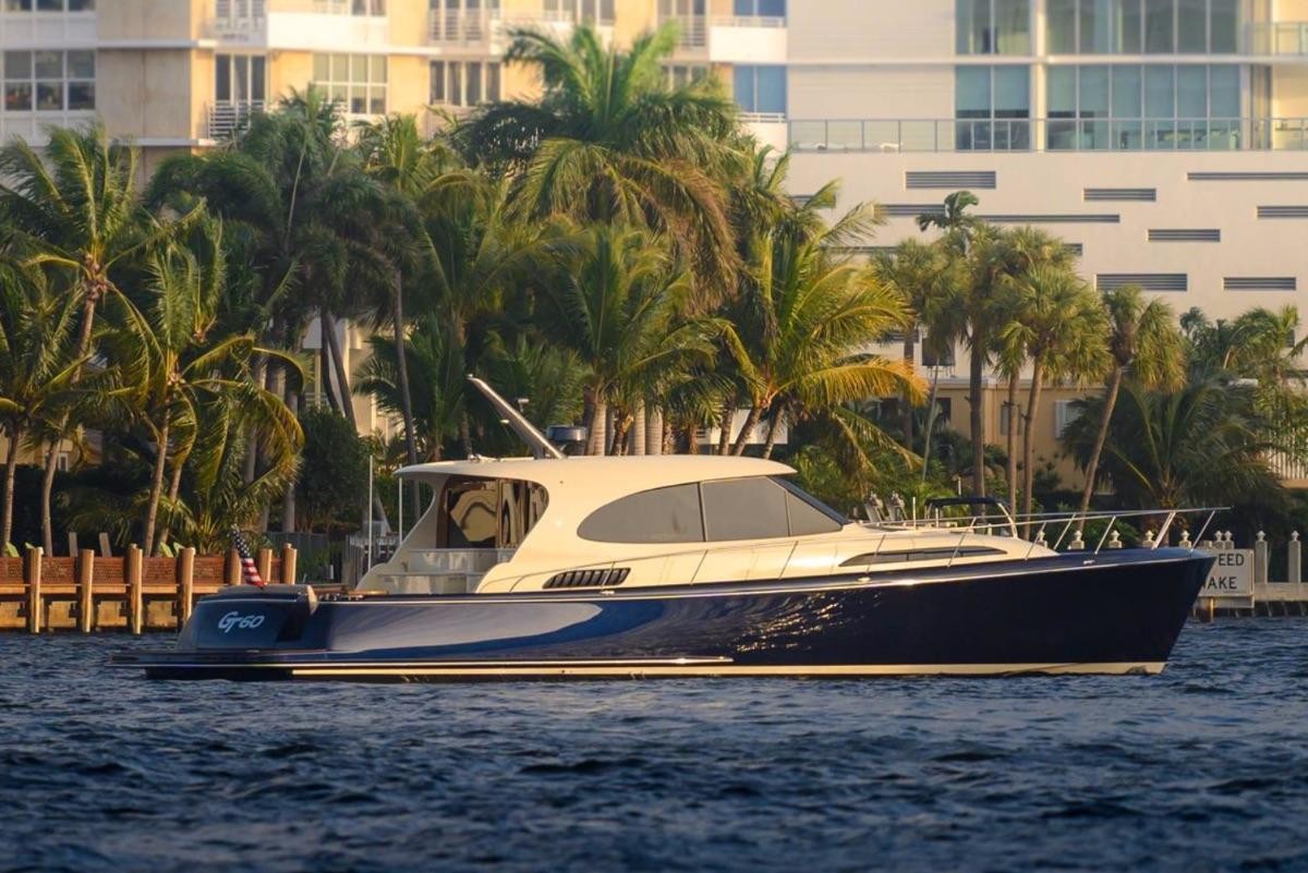 Palm Beach Motor Yachts: the new flagship GT60 made her international debut at the 2020 Miami Yacht Show